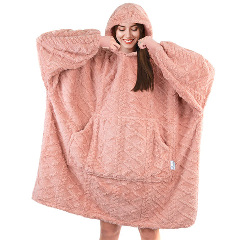 Mizzeo Oversized Light Microfiber Wearable Blanket